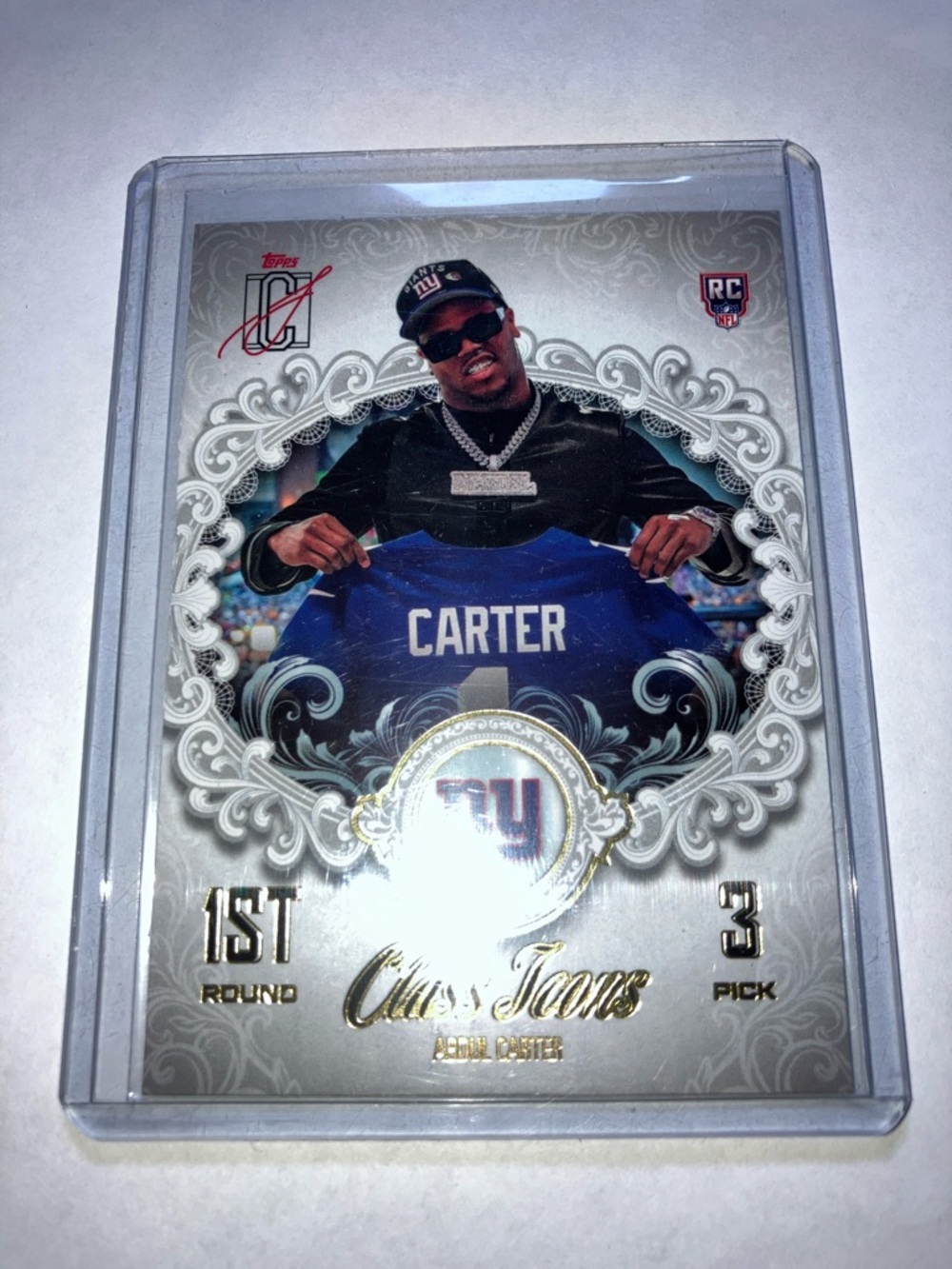 2025 Topps Class Jams Abdul Carter Rookie Card RC